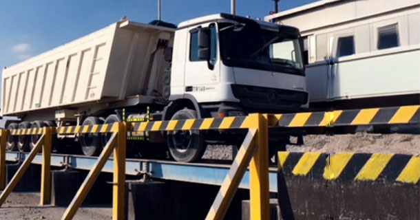 [Minebea Intec] A truck weighbridge solid as rock –thanks to load cells