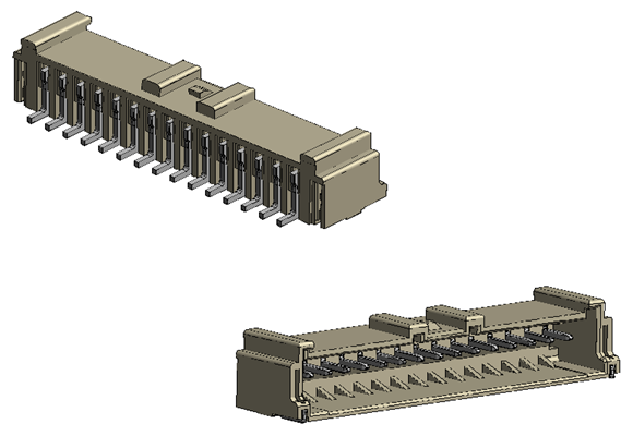 Product image of PI07T3-()NA | 2.00 mm Pitch SMT-PCB connector PI07 Series | Board to Cable Connectors