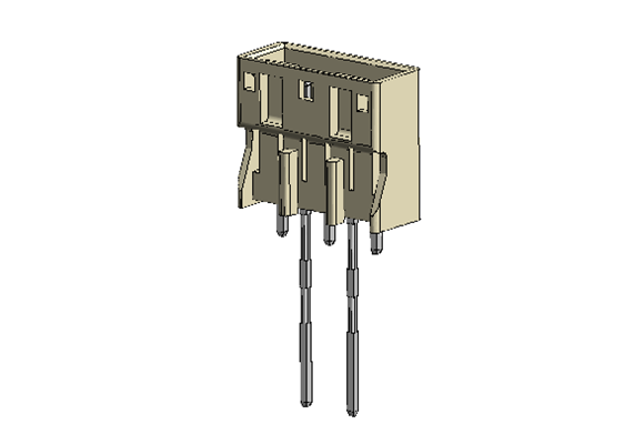 Product image of PI05R1-()NA-02 | 2.50mm Pitch DIP-PCB connector for potting PI05 Series | Board to Cable Connectors