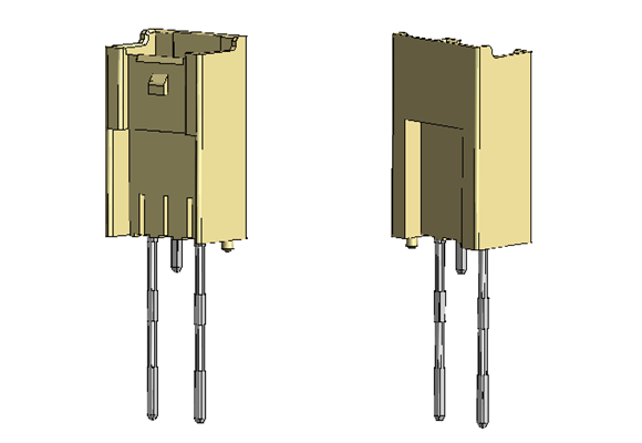 Product image of PI06R1-()NA-02 | Outer Lock Type 2.50mm Pitch DIP-PCB connector PI06 Series | Board to Cable Connectors