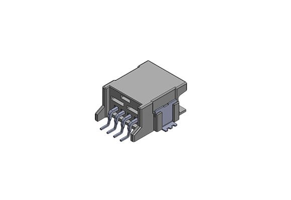 Product image of KA01T3-0()BA | 2.00 mm pitch single SMT connector for automotive applications KA01 Series