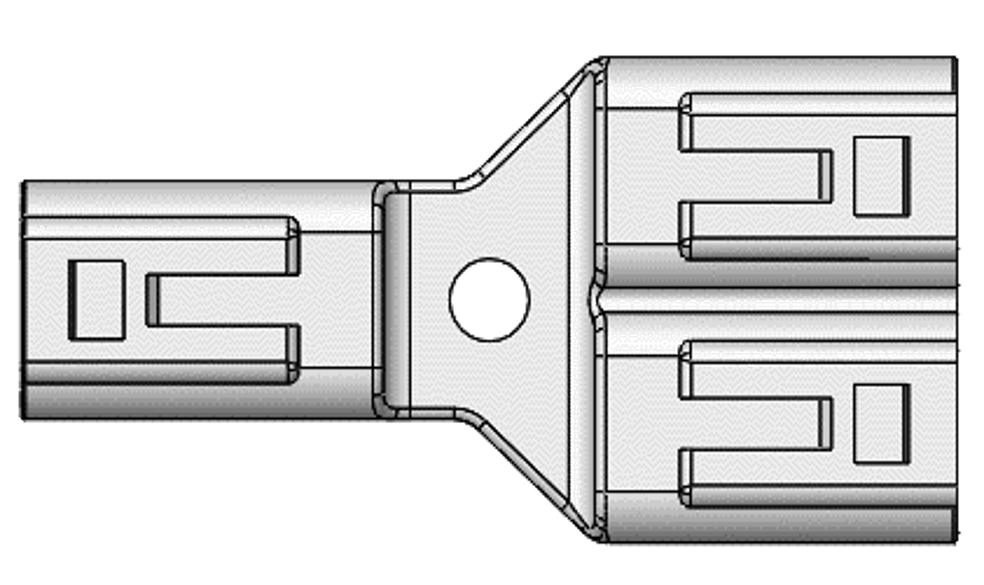 Product image of CE01A5-02NA | CE01 Series | 4.50mm Pitch Waterproof Connector | Waterproof Connectors