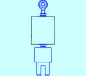 Swivel clevis shank