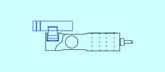 Bearing plate + Rocker pin