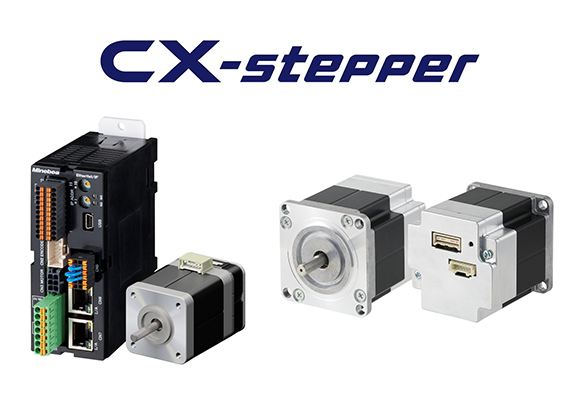 Hybrid stepping motor drivers and driver-integrated motors