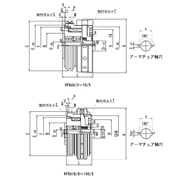 KFBdタイプ | 電磁クラッチ/ブレーキ | ミネベアミツミ製品サイト KFBdタイプ | 電磁クラッチ/ブレーキ | ミネベアミツミ製品サイト
