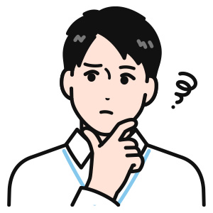 悩んでいる人