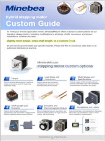 Hybrid stepping motor Comprehensive Custom Guide