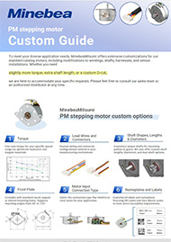 PM stepping motor Custom Guide